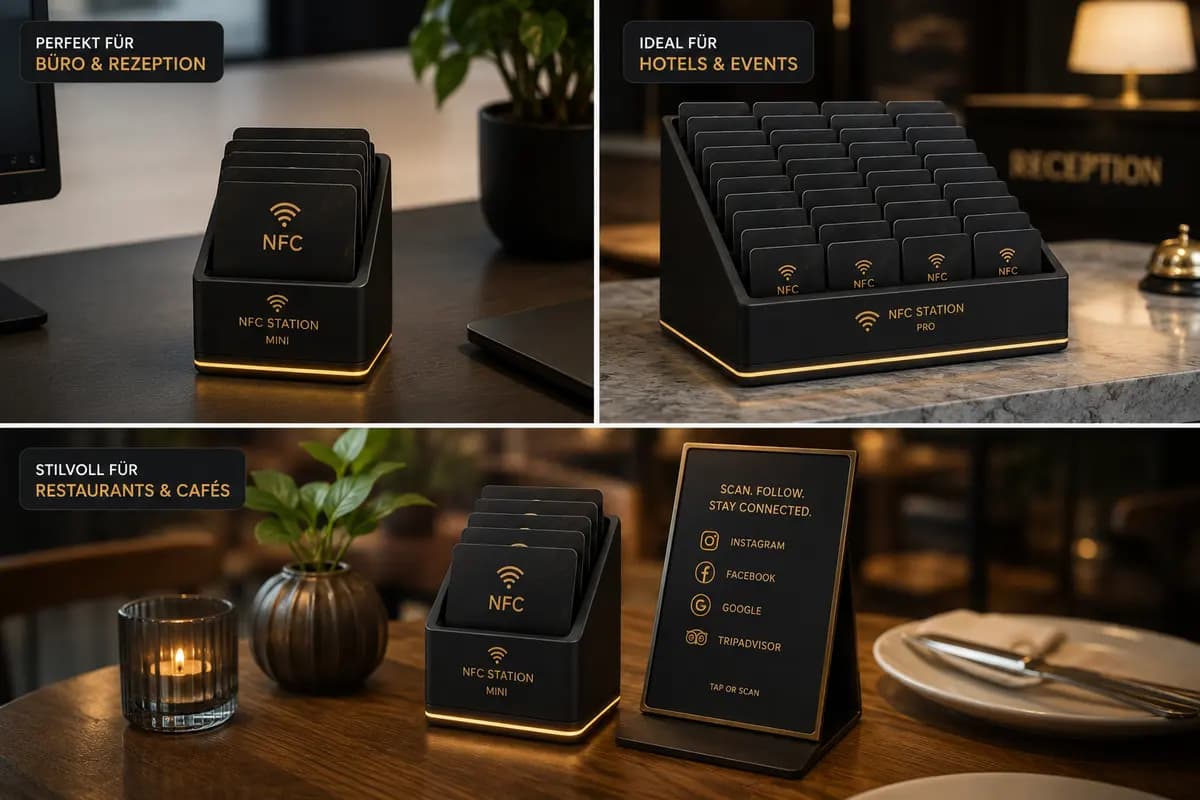 NFC-Kartenstation – Produktansicht 1 aus dem Niceprints-Shop