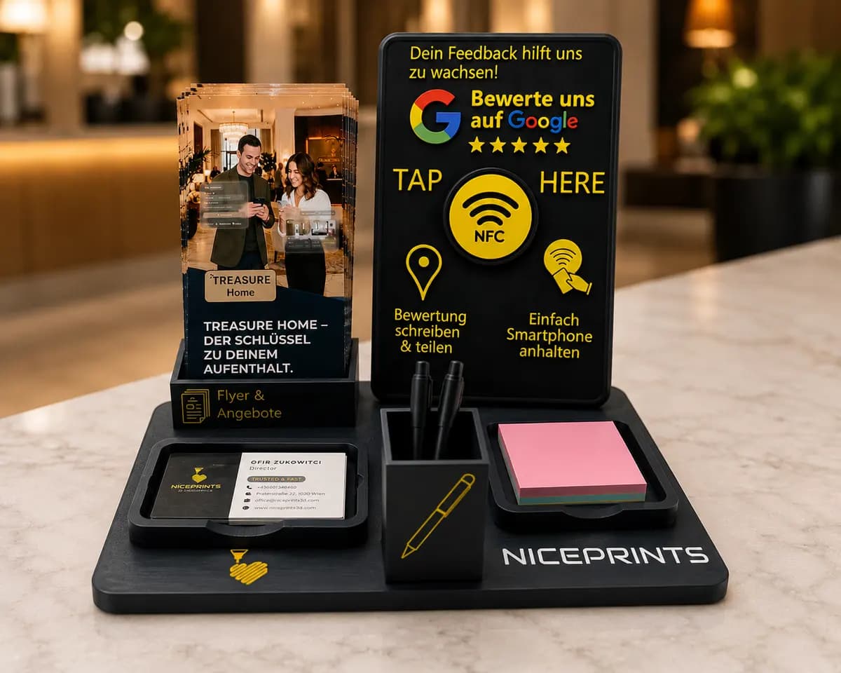 NFC Google-Bewertungs-Hub – Niceprints Shopansicht 1